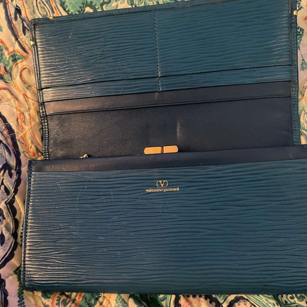 Valentino Garavani Vintage Long Epi leather long wallet